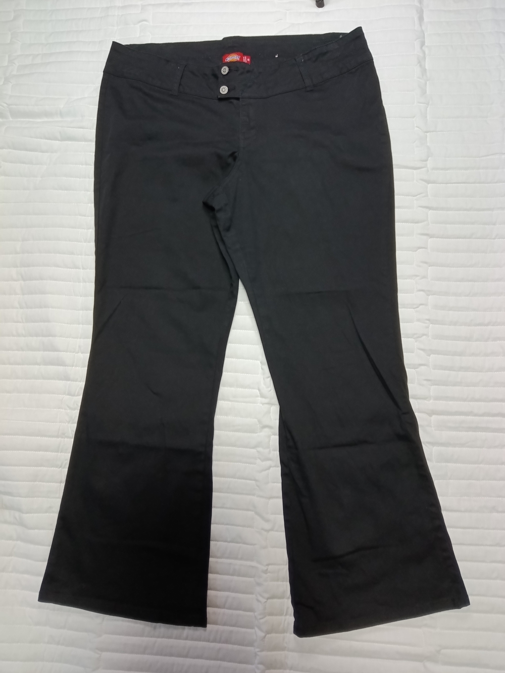 Dickies Black Boot Cut Pants for Women